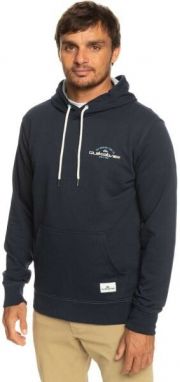 Quiksilver SURF HOODIE Pánska mikina, čierna, veľkosť