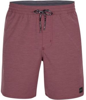 O'Neill ALL DAY SOLID HYBRID SHORTS Pánske šortky, červená, veľkosť