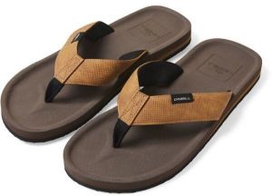 O'Neill CHAD FABRIC SANDALS Pánske žabky, hnedá, veľkosť