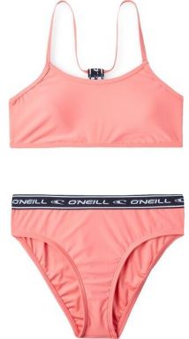 O'Neill SPORTCLUB ACTIVE BIKINI Dievčenské plavky, lososová, veľkosť