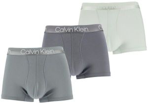 Calvin Klein TRUNK 3PK Pánske boxerky, sivá, veľkosť