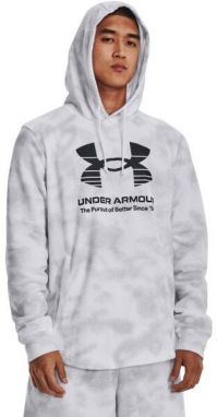 Under Armour UA RIVAL TERRY NOVELTY HD Pánska mikina, biela, veľkosť