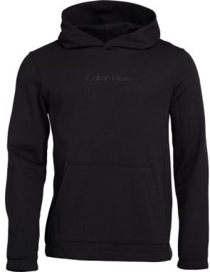 Calvin Klein ESSENTIALS PW HOODIE Pánska mikina, čierna, veľkosť