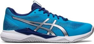 ASICS GEL-TACTIC Pánska indoorová obuv, modrá, veľkosť 41.5