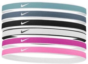 Nike TIPPED SWOOSH SPORT HEADBANDS 6PK 2.0 Čelenka, mix, veľkosť