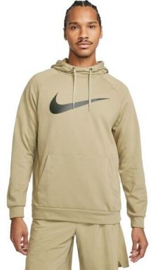 Nike DRY HOODIE PO SWOOSH M Pánska tepláková mikina, béžová, veľkosť