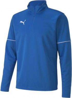 Puma TEAMGOAL 1 4 ZIP TOP CORE Pánska mikina, modrá, veľkosť