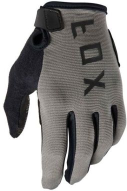Fox RANGER GEL Cyklistická rukavice, tmavo sivá, veľkosť