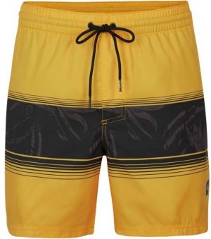 O'Neill CALI STRIPE SHORTS Pánske plavecké šortky, žltá, veľkosť