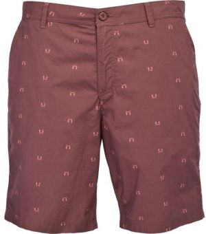 Columbia WAHED OUT PRINTED SHORTS Pánske kraťasy, hnedá, veľkosť