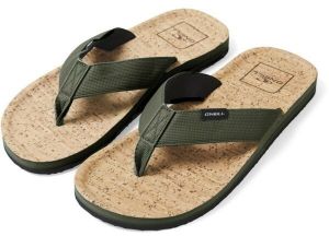 O'Neill CHAD FABRIC SANDALS Pánske žabky, khaki, veľkosť