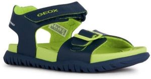 Geox J SANDAL FUSBETTO B. A Detské sandále, tmavo modrá, veľkosť