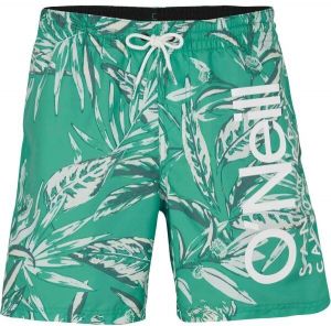 O'Neill CALI FLORAL 16'' SWIM SHORTS Pánske kúpacie šortky, zelená, veľkosť