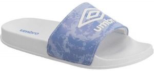 Umbro KAMEN CAMO GRAPHIC JNR Detské šľapky, biela, veľkosť 38