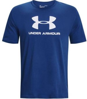 Under Armour SPORTSTYLE LOGO SS Pánske tričko, modrá, veľkosť