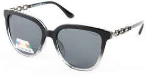 Finmark F2311 Športové slnečné okuliare s polarizačnými šošovkami, čierna, veľkosť
