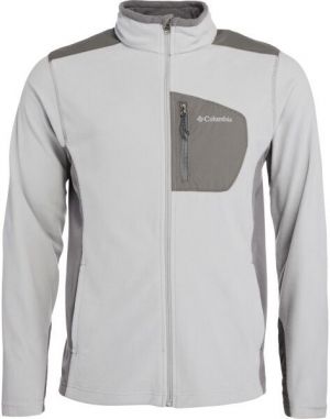 Columbia KLAMATH RANGE FULL ZIP Pánska bunda, sivá, veľkosť