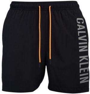 Calvin Klein INTENSE POWER-MEDIUM DRAWSTRING-ACTIVE Pánske kúpacie šortky, čierna, veľkosť