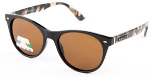 Finmark F2302 Športové slnečné okuliare s polarizačnými šošovkami, čierna, veľkosť