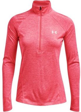 Under Armour TECH 1/2 ZIP - TWIST Dámska mikina, ružová, veľkosť