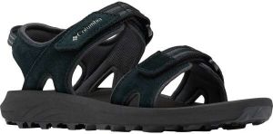 Columbia TRAILSTORM HIKER 2 STRAP Dámske kožené sandále, čierna, veľkosť 41