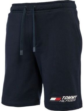 Tommy Hilfiger ESSENTIALS SWEATSHORTS Pánske šortky, tmavo modrá, veľkosť