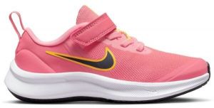 Nike STAR RUNNER 3 PSV Dievčenská voľnočasová obuv, ružová, veľkosť 34