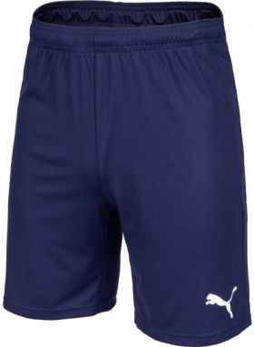 Puma TEAM GOAL 23 KNIT SHORTS Pánske šortky, tmavo modrá, veľkosť