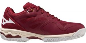 Mizuno WAVE EXCEED LIGHT CC W Dámska tenisová obuv, vínová, veľkosť 39