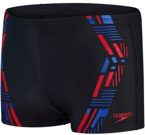 Speedo TECH PRINT AQUASHORT Pánske plavky, čierna, veľkosť