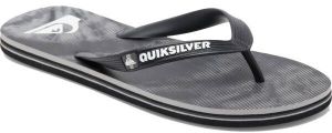 Quiksilver MOLOKAI MASSIVE Pánske žabky, čierna, veľkosť 41