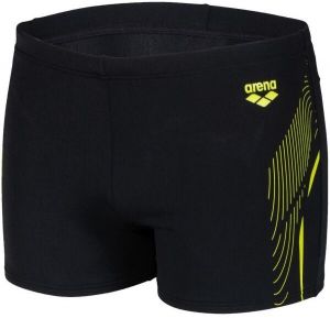 Arena SWIM SHORT GRAPHIC Pánske nohavičkové plavky, čierna, veľkosť