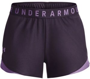 Under Armour PLAY UP SHORTS EMBOSS 3.0 Dámske šortky, fialová, veľkosť