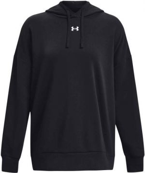 Under Armour UA RIVAL FLEECE OS HOODIE Dámska mikina, čierna, veľkosť