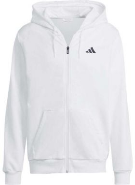 adidas CLUB HOODIE Pánska športová mikina, biela, veľkosť