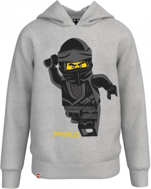 LEGO® kidswear SWEATSHIRT W. Chlapčenská mikina, sivá, veľkosť