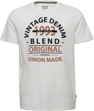 BLEND TEE REGULAR FIT Pánske tričko, biela, veľkosť