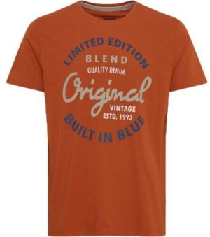 BLEND TEE REGULAR FIT Pánske tričko, oranžová, veľkosť