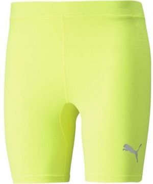 Puma LIGA BASELAYER SHORT TIGHT PKN Dámske kraťasy, žltá, veľkosť