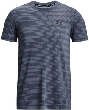 Under Armour SEAMLESS RIPPLE SS Pánske tričko, sivá, veľkosť