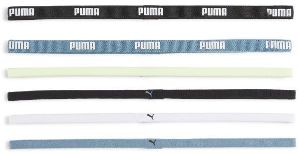 Puma AT SPORTBANDS (6PCS) Športové čelenky, modrá, veľkosť