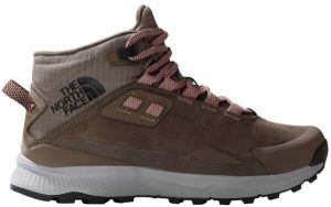 The North Face CRAGSTONE LEATHER MID WP W Dámska turistická obuv, hnedá, veľkosť 40.5