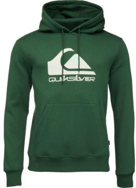 Quiksilver BIG LOGO HOOD Pánska mikina, zelená, veľkosť