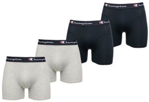 Champion LEGACY 4PK Pánske boxerky, sivá, veľkosť