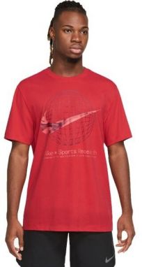 Nike DF TEE WC2 Pánske tričko, červená, veľkosť