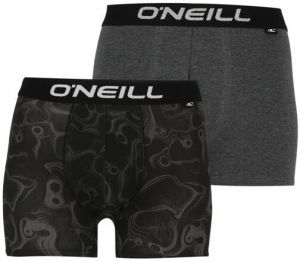 O'Neill PAINT&PLAIN 2-PACK Pánske boxerky, čierna, veľkosť