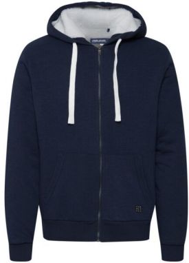 BLEND SWEATSHIRT REGULAR FIT Pánska mikina, tmavo modrá, veľkosť