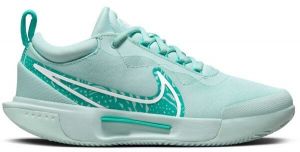 Nike COURT AIR ZOOM PRO CLAY W Dámska tenisová obuv, tyrkysová, veľkosť 39