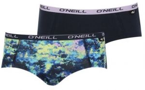 O'Neill HIPSTER WATERPRINT&PLAIN 2-PACK Dámske nohavičky, mix, veľkosť
