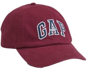 GAP LOGO BBH Pánska šiltovka, vínová, veľkosť